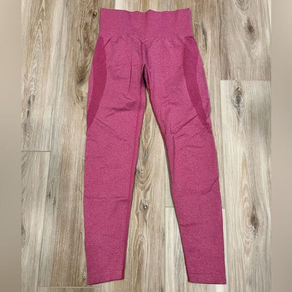 NVGTN Pink High-Waisted Leggings Size Medium - Picture 1 of 6